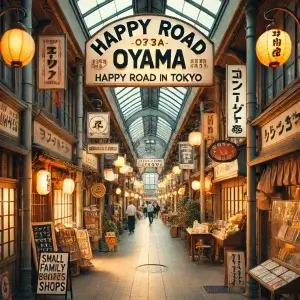ハッピーロード大山のアーケード外観