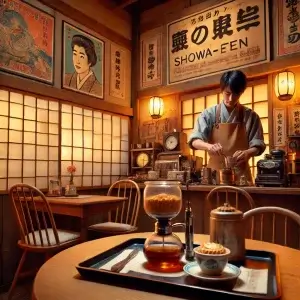 昔ながらのコーヒーサイホン
