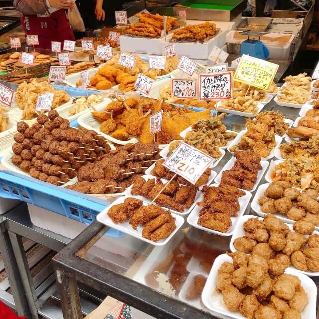 惣菜の山