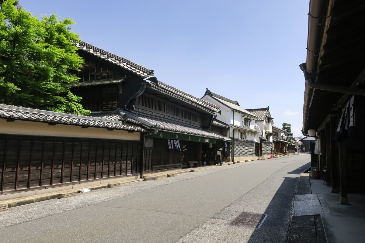 伝統的な日本の街並み